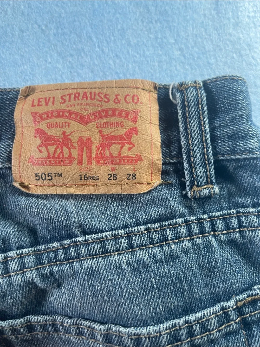 Levis straight leg